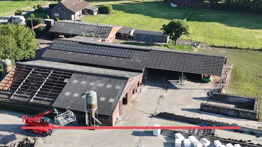 Loods volledig asbestvrij — Tessenderlo